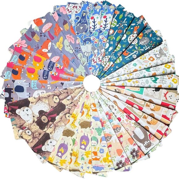 Other - 54Pcs Layer Cakes 10 inch Squares for Quilting,Clearance Layer Cake Fabric 10’’,